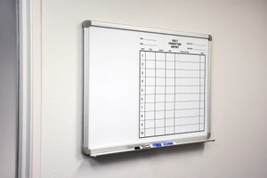 Daily Production 21X21 - Whiteboard Overlay
