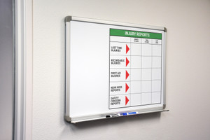 Injury Reports 21X21 - Whiteboard Overlay