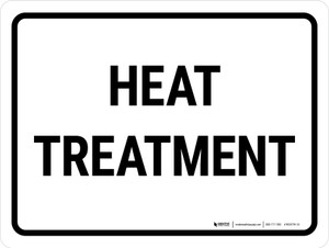 Heat Treatment Landscape - Wall Sign