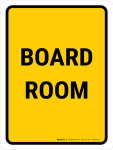 Board Room Portrait - Wall Sign