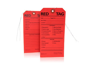 5S Red Tags