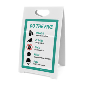 Do The Five Individual Graphics - A-Frame Sign