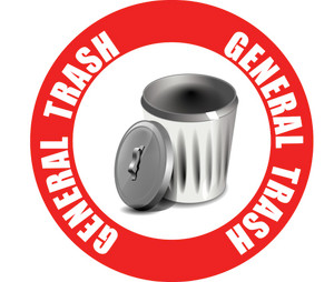 General Trash Sign