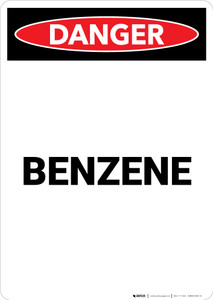 Benzene - Portrait Wall Sign