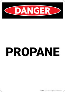 Propane - Portrait Wall Sign