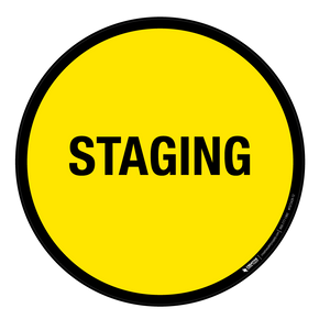 Staging - Floor Sign