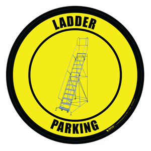 Ladder Parking - Floor Sign