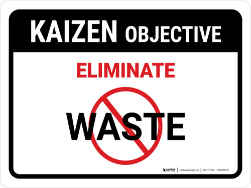 Kaizen Objective Landscape - Wall Sign