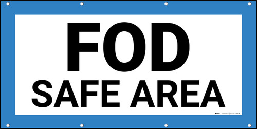 FOD Safe Area Type A Banner