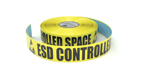 ESD: ESD Controlled Space - Inline Printed Floor Marking Tape
