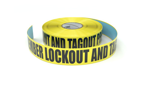 Remember Lockout and Tagout Procedures - Inline Printed Floor Marking Tape