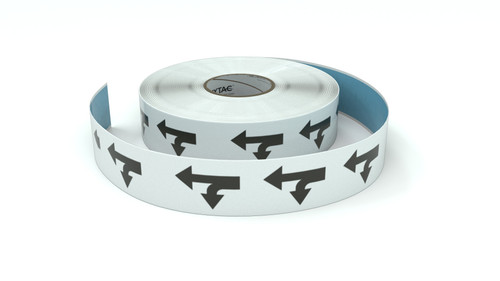 Traffic: Straight Left Arrow - Inline Printed Floor Marking Tape