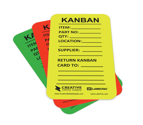Kanban Bin Cards - Pack of 10