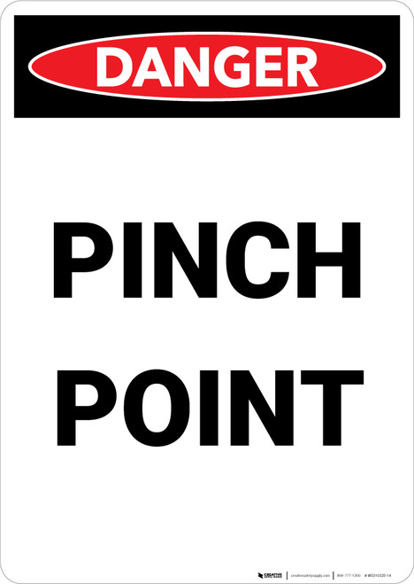 Poisonous Gas Storage with Icon - Portrait Wall Sign