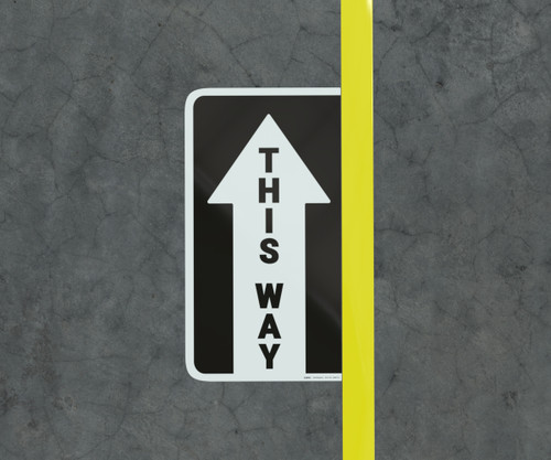 Arrow This Way - Floor Marking Sign