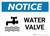 Notice: Water Valve with Icon Landscape