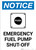 Notice: Emergency Fuel Pump Shut-Off Portrait