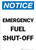 Notice: Emergency Fuel Shut-Off Portrait