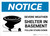 Notice: Severe Weather Shelter In Basement Follow Stairs Down Landscape
