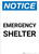 Notice: Emergency Shelter Portrait