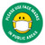 Please Use Face Masks In Public Areas with Facemask Emoji - Green - Floor Sign