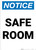 Notice: Safe Room Portrait