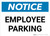 Notice: Employee Parking Landscape