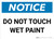Notice: Do Not Touch Wet Paint Landscape