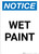 Notice: Wet Paint Portrait