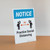 Notice: Practice Social Distancing - Desktop Sign