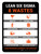 8 Lean 6 Sigma Wastes Portrait - Wall Sign