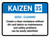 Kaizen 3S Landscape - Wall Sign