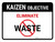 Kaizen Objective Landscape - Wall Sign