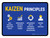 Kaizen Principles Landscape - Wall Sign