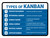 Types of Kanban Landscape - Wall Sign