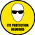 Eye Protection Floor Signs and PPE