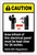Caution: Electrical Panel Area Keep Clear NEC Regulation ANSI Portrait - Label