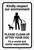 Respect Our Environment/Clean Up After Your Dog with Icon Portrait - Label