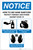 Notice: How To Use Hand Sanitizer Portrait - Label
