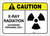 Caution: X-Ray Radiation ANSI - Label
