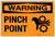 Warning: Pinch Point - Label