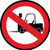 No Forklifts Custom Floor Sign
