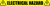 ANSI: Electrical Hazard - Inline Printed Floor Marking Tape