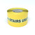 SafetyTac Glowstripe: Caution: Stairs - Use Railing - Inline Printed Floor Marking Tape