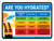 Are You Hydrated Landscape - Wall Sign
