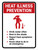 Heat Illness Prevention Portrait - Wall Sign