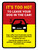 It's Too Hot To Leave Dog In Car Portrait - Wall Sign