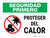 Safety First: Protect From Heat Spanish Landscape - Wall Sign