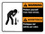 Warning: Protect Yourself From Heat Stress Bilingual Landscape - Wall Sign