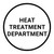 Heat Treatment Department Round - Floor Sign